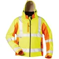 Produktbild: Warnsoftshelljacke Jim Gr. 3xl Gelb/orange - Elysee