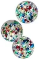 Produktbild: Gollnest & Kiesel Flummi Stern / Flummy Punkten / Ball Gummiball, Springbälle, Mitgebsel (3-St), Mitgebsel / Ideal als Geschenk / Kindergeburtstag