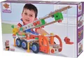 Produktbild: Eichhorn Constructor Kranwagen 100039094 - ab 6 Jahren - 170 Teile - 4 Modellvarianten: Kranwagen, Jeep, LKW-Kipper und Abschleppwagen