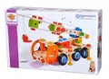 Produktbild: Eichhorn 100039094 Constructor Kranwagen vielseitiges Holzspielzeug, 170 Bauteil