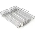 Produktbild: Wiltec - Bbq Sparbrand 22,5x22,5x5cm Kaltrauchgenerator Aus Edelstahl Brennzeit Bis Zu 8 H, Kaltraucherzeuger Zum Kalträuchern Smoker