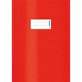 Produktbild: HERMA Heftumschlag mit Baststruktur rot Kunststoff DIN A4
