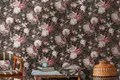 Produktbild: A.S. Création Vliestapete THE BOS Blumentapete Floral, leicht strukturiert, abstrakt, gemustert, leicht glänzend, (1 St), Blumenwand Tapeten Wohnzimmer Schlafzimmer Küche modern Design Optik