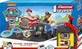 Produktbild: Carrera 20063033 First Paw Patrol Autorennbahn-Set 2 Fahrzeuge Chase Marshall