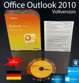 Produktbild: Microsoft Office Outlook 2010 Vollversion Box CD Zweitinstallationsrecht OVP NEU