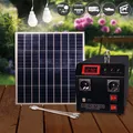 Produktbild: Solar Power Pack Station Powerpack 5V / 12V / 220V (300W) 28Ah Notstrom