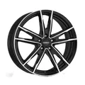 Produktbild: ALUFELGE DEZENT KF DARK 7X18 5X112 BLACK/POLISHED N2G