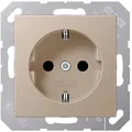 Produktbild: Jung A1520KICH SCHUKO® Steckdose mit Berührungsschutz - Beige