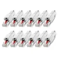 Produktbild: Netzwerkstecker 12x Cat6 RJ45 Stecker Netzwerk Montage Werkzeuglos Cat5 Cat7 LAN