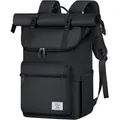 Produktbild: Rolltop Rucksack Wasserdicht Laptop 17,3 Zoll Uni Arbeit Freizeit