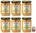 Produktbild: 6x Così Com'è Datterino Giallo al Naturale,Natürliche Gelbe Datterino-Tomate,Italienische Tomaten,350g Glas + Italian Gourmet Polpa di Pomodoro 400g Dose