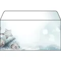 Produktbild: Briefumschläge Weihnachten DINlang 90g/qm VE=25 Stück Snow Star