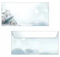 Produktbild: Sigel Briefumschlag 25 Weihnachtsbriefumschläge Snow Star DIN lang ohne Fenster
