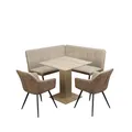 Produktbild: HTI-Living Sitzgruppe Taupe/Antikbraun Joschka