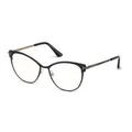 Produktbild: Tom Ford FT5530-B 001 54 Damen Brille Brillenfassung Brillengestell Schwarz Gold