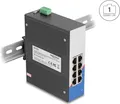 Produktbild: Delock 80163 - Industrie Switch RJ45 für Hutschiene - Switch - 1 Gbps (80163)