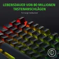 Produktbild: Razer BlackWidow V3 TKL Gaming Keyboard Green Switches Chroma RGB DEU Layout QWERTZ