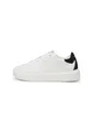 Produktbild: Marc OߴPolo Damen Sneaker flach aus Leder Low Top, Weiß (Offwhite Black), 41
