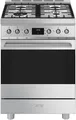 Produktbild: Smeg C6GMXD2 (edelstahl) Gas-Kombi-Standherd