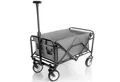 Produktbild: BigDean Bollerwagen faltbar belastbar bis 80kg Bollerwagen platzsparend zusammenklappbar (Packung, 1-tlg., Bollerwagen), Faltbar, Platzsparend