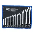 Produktbild: BGS Maul-Ringschlüssel-Satz SW 6 - 22 mm 990 g 12-tlg.