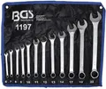 Produktbild: BGS Maul-Ringschlüssel-Satz | SW 6 - 22 mm | 12-tlg. – 1197