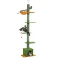 Produktbild: Kratzbaum Deckenhoch, Katzenbaum,230-275 cm Katzenkratzbaum mit Katzenhöhle