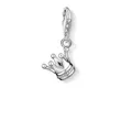 Produktbild: Damen Charm-Anhänger Krone Charm Club 925 Sterling Silber 0887-001-12