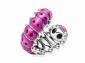 Produktbild: Pandora 790762C01 Cute Curled Caterpillar Charm - Silber - Emaille Kristall - Pink