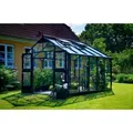 Produktbild: Juliana Gewächshaus Premium 10,9 m² ALU Anthrazit 3mm Sicherheitsglas TOPNEU