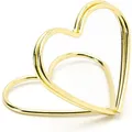 Produktbild: Partydeco Tischkarte Blumenkranz 2.5 cm, 10 Stück, Gold (10 Stk.) (PCH1-019-KARTON)