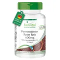 Produktbild: Fermentierter Roter Reis 600 mg - 120 Kapseln - Monacolin K - VEGAN | fairvital