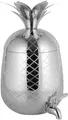 Produktbild: ECHTWERK Getränkespender Ananas/ Pineapple, mit Zapfhahn aus hochwertigem Edelstahl, 33 x 19,5 cm, 4,7 L