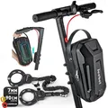 Produktbild: 3/4/5L E Scooter Tasche  90cm 7mm Handschellenschloss, Große Kapazität Lenker...