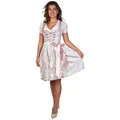 Produktbild: Trachtl Dirndl Trachtl - Midi Dirndl Alissa 2. Tlg grau|rosa 34