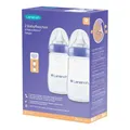 Produktbild: Lansinoh Naturalwave Babyflaschen 240ml & Sauger M · 2 St · PZN 18771614