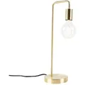 Produktbild: QAZQA Art Deco Tischlampe Messing Facil