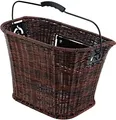 Produktbild: Prophete Fahrradkorb City Rattan-Optik, inkl. E-BIKE Halter,34x26x25cm