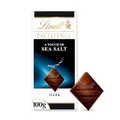 Produktbild: Lindt Excellence Tafel Meersalz Feinherb, Fleur de Sel, 100g