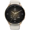 Produktbild: Hama 8900 Smartwatch gold/beige Telefonfunktion 1,3 Zoll AMOLED Display GPS NEU