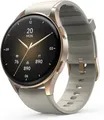 Produktbild: Hama Smartwatch 8900 – Goldene Smartwatch mit Telefonfunktion, GPS, AMOLED-Displ