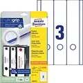 Produktbild: AVERY Zweckform ultragrip Ordneretiketten Selbstklebend Breit L6059-25 DIN A4 5,9 x 29,7 cm Weiß 30 Blatt à 4 Etiketten