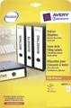 Produktbild: AVERY Zweckform Ordnerr¸cken-Etiketten, 59 x 297 mm, wei VE = 1
