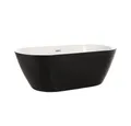 Produktbild: HOME DELUXE Badewanne Freistehende Badewanne CODO Black Editio…, I aus hochwertigem Sanitäracryl, freistehende Acrylwanne schwarz