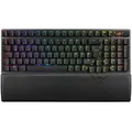 Produktbild: ASUS ROG Strix Scope II 96 Wireless Tastatur Gaming USB + RF Wireless + Bluetooth QWERTZ Deutsch Schwarz