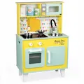 Produktbild: Holzküche für Kinder + Zubehör, gelb, Janod Happy Day J06564