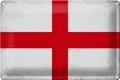 Produktbild: Blechschild Flagge England 30x20 cm Flag of England Vintage Deko Schild tin sign