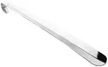 Produktbild: Lantelme 3222 Metall Schuhanzieher 70 cm lang verchromt - Schuhlöffel - Schuhanziehhilfe sehr stabil, 36 37 38 39 40 41 42 43 44 45 46, Silber