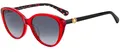 Produktbild: Kate Spade VISALIA/G/S RED/  GREY SHADED 55/16/140 Damen Sonnenbrillen