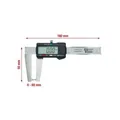 Produktbild: Digital-Bremsscheiben-Messschieber 0-60mm, 160mm KS TOOLS 300.0540